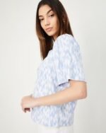 Women Printed Square-Neck Top - Image 4